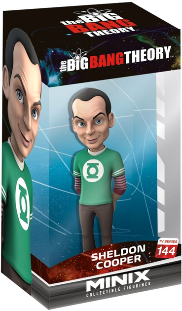 Фігурка Minix Big Bang Theory Sheldon Cooper 12 см (8436605116174) - зображення 1