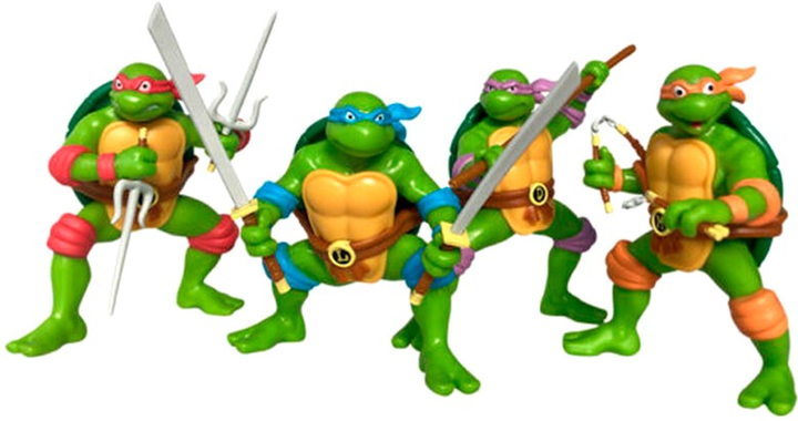 Zestaw figurek Comansi Ninja Turtles 4 szt (8412906903781) - obraz 2