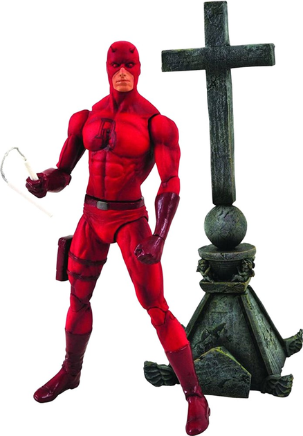 Figurka z akcesoriami Select Diamond Marvel Select Daredevil 18 cm (699788719947) - obraz 1