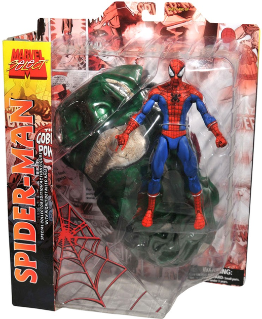 Figurka Select Diamond Marvel Spiderman 18 cm (699788107249) - obraz 3