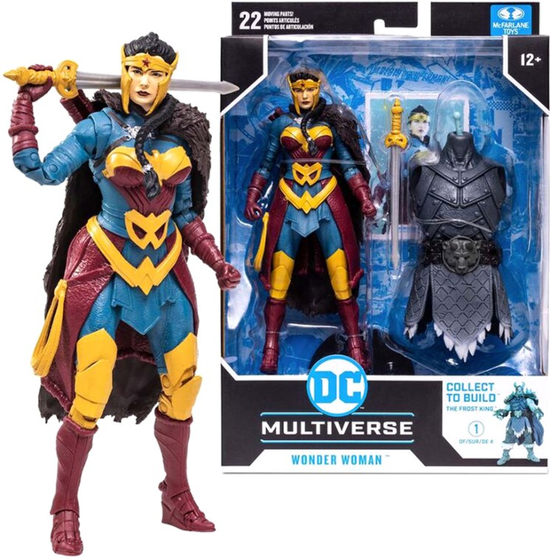 Figurka z akcesoriami Mcfarlane Toys DC Comics Multiverse Wonder Woman Endless Winter 18 cm (787926154740) - obraz 1