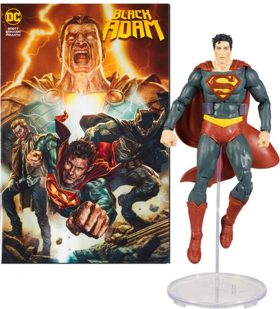 Figurka Mcfarlane Toys DC Comics Black Adam Comic Superman z akcesoriami 17 cm (787926159035) - obraz 2