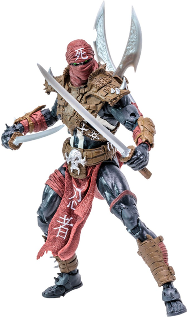 Фігурка Mcfarlane Toys Spawn Evolutions Spawn Ninja з аксесуарами 18 см (787926901528) - зображення 4
