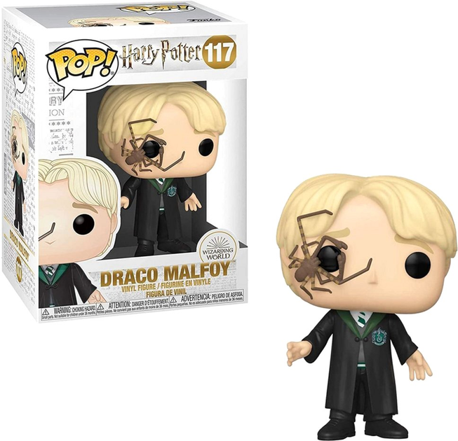 Фігурка Funko Pop! Harry Potter Malfoy with Whip Spider 10 см (889698480697) - зображення 1