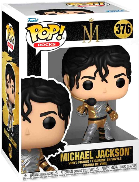 Figurka Funko Pop! Rocks Michael Jackson 9 cm (889698774307) - obraz 1