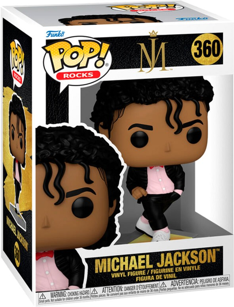 Figurka Funko Pop! Michael Jackson Billie Jean 9 cm (889698725903) - obraz 1