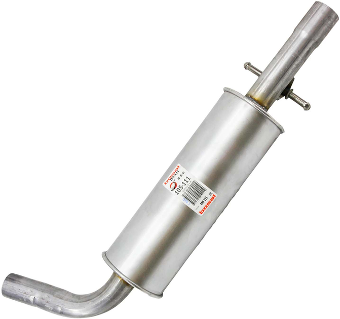 Резонатор Bosal Audi A3 96-06, Seat Leon 98-06, Seat Toledo 98-06, Skoda Octavia 97-10, Volkswagen Bora 98-05 (105-111) - зображення 1