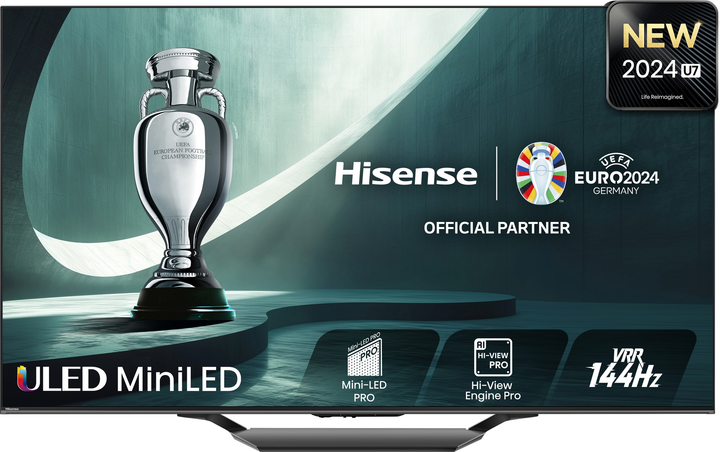 Телевізор Hisense miniLED 55U7NQ (6942351404325) - зображення 2