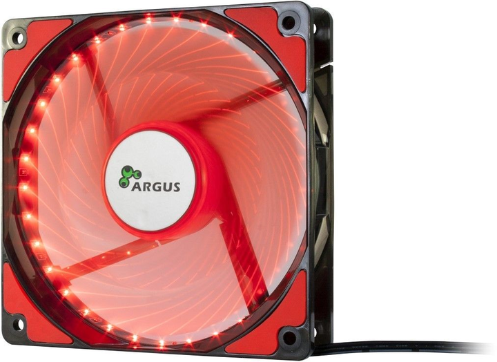 Вентилятор Argus L-12025 Red (L-12025 RD) - зображення 1