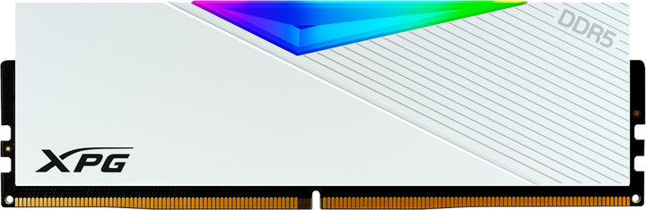 Pamięć RAM ADATA DDR5-6400 32768MB PC5-51200 (Kit of 2x16384) XPG Lancer RGB White (AX5U6400C3216G-DCLARWH) - obraz 2