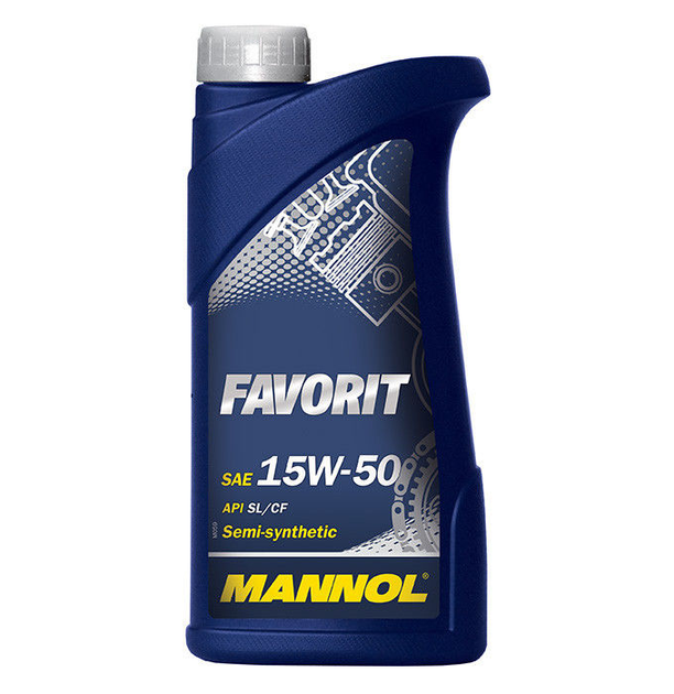 Моторное масло Mannol Favorit SAE 15W-50 A3/B3 1 л – фото, отзывы ...
