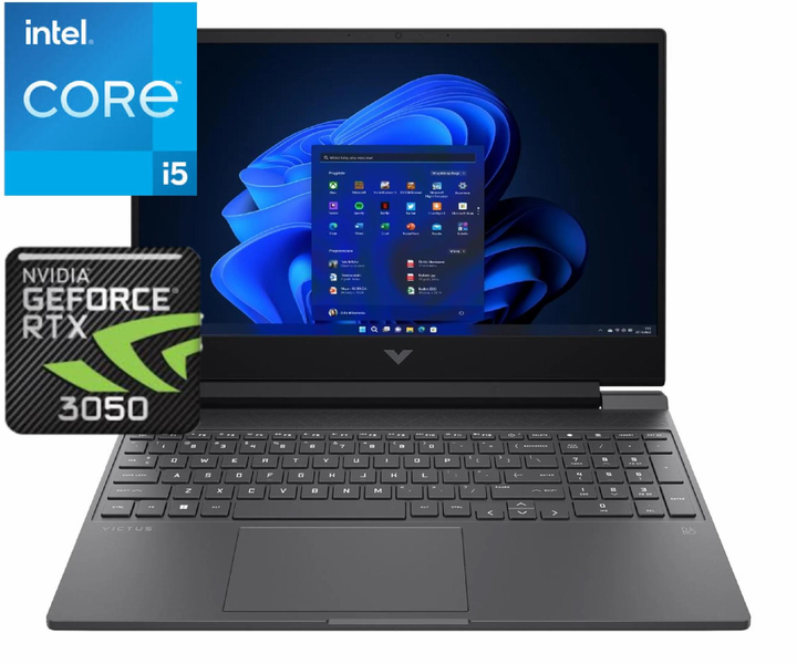 Ноутбук (2024) игровой HP Victus 15 i5-12450H/ 32GB / 2TB/ Win11x ...