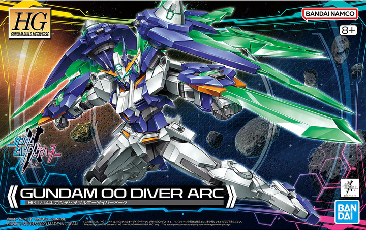 Model do składania Bandai Gundam 00 Diver ARC HGBM 1:144 (4573102657206) - obraz 1