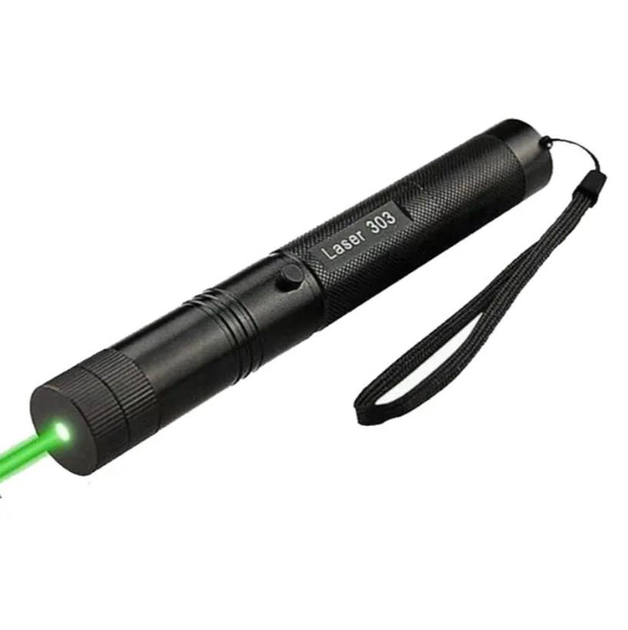 Лазерне вказівка ​​Green Laser Pointer BL-303 ЗЕЛЕНЬ 303-3000mw 1*18650 - зображення 1