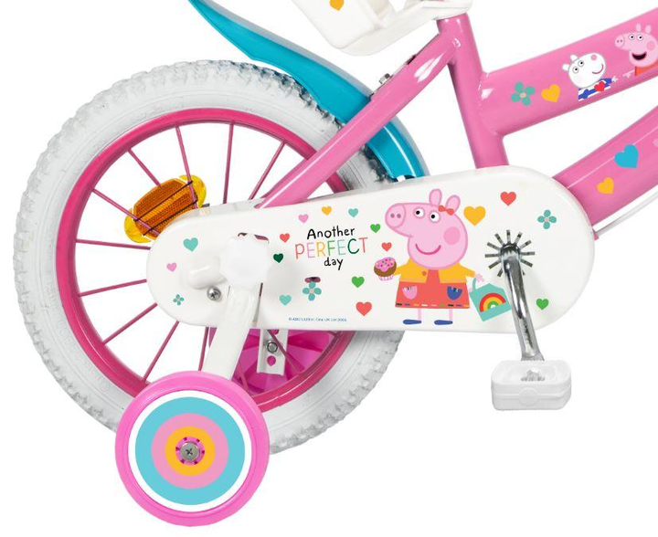 Rower dziecięcy Toimsa 14" Świnka Peppa Pink (8422084014957) - obraz 3
