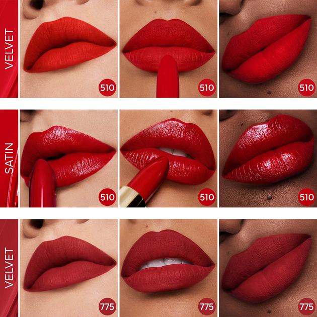 Змінний блок Помада для губ Guerlain Rouge G Velvet 888 Le Rouge Brun 3.5 г (3346470439405) - зображення 4