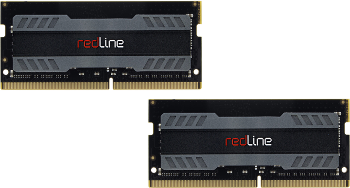 Оперативна пам'ять Mushkin SODIMM DDR4-2933 32768MB PC4-23400 (Kit of 2x16384) Redline (MRA4S293HKKF16GX2) - зображення 1