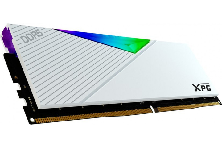 Pamięć RAM ADATA DDR5-6400 16384MB PC5-51200 XPG Lancer RGB White (AX5U6400C3216G-CLARWH) - obraz 2