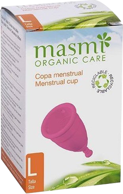 Менструальна чаша Masmi Organic Care L (8432984001148) - зображення 1