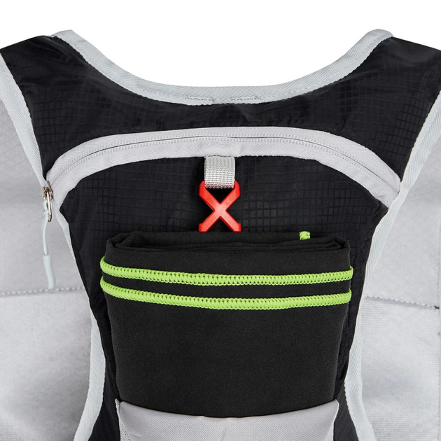 Туристичний рюкзак Nils Camp tripper 10 л чорний NC1708 (5907695546361) - зображення 8