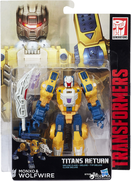 Мини-трансформер Hasbro Transformers Generations: Войны Титанов Делюкс ...
