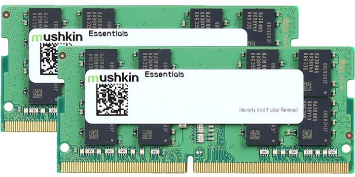 Pamięć RAM Mushkin SO-DIMM DDR4-2933 65536MB PC4-23400 (Kit of 2x32768) Essentials (MES4S293MF32GX2) - obraz 1