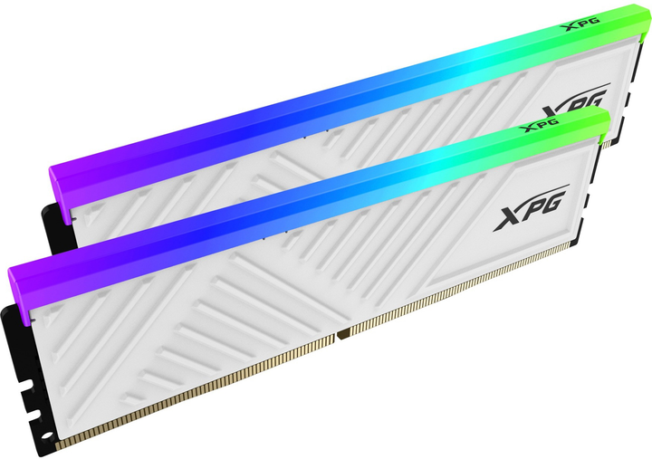 Pamięć RAM ADATA XPG SPECTRIX D35G DDR4-3200 65536MB (Kit of 2x32768) PC4-25600 RGB White (AX4U320032G16A-DTWHD35G) - obraz 1