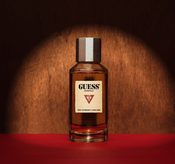 Парфумована вода унісекс Guess Originals Type 2 Red Currant & Balsam 100 мл (85715323200) - зображення 4