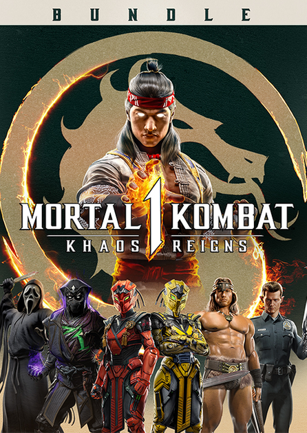 Дополнение Mortal Kombat 1: Khaos Reigns Bundle для ПК (Steam) - Фото 1 Дополнение Mortal Kombat 1: Khaos Reigns Bundle для ПК (Steam) - изображение 1