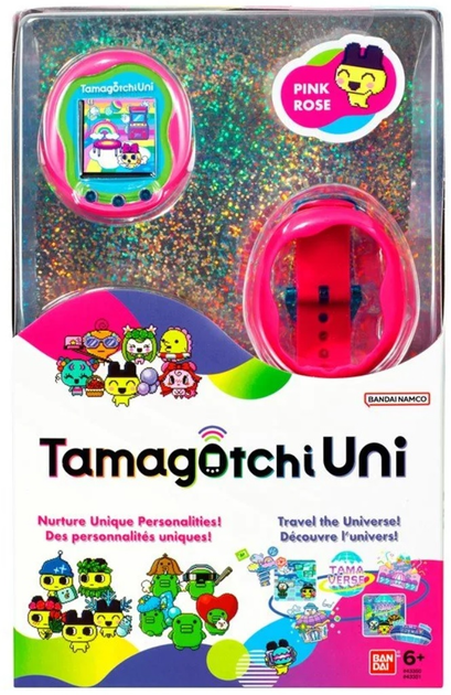 Інтерактивна іграшка Bandai Tamagotchi Uni Рожевий (3296580433513) - зображення 1