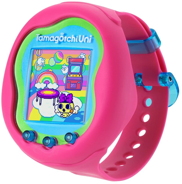 Інтерактивна іграшка Bandai Tamagotchi Uni Рожевий (3296580433513) - зображення 2