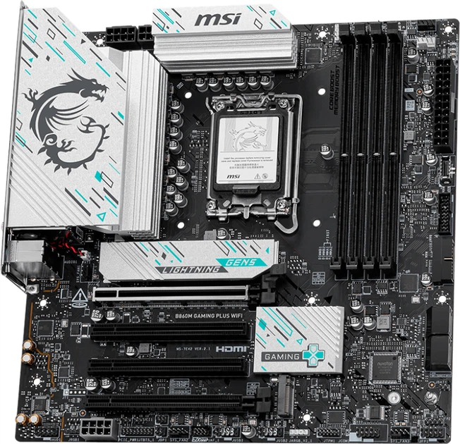 Płyta główna MSI B860M Gaming Plus Wi-Fi (s1851, Intel B860, PCI-Ex16) - obraz 2