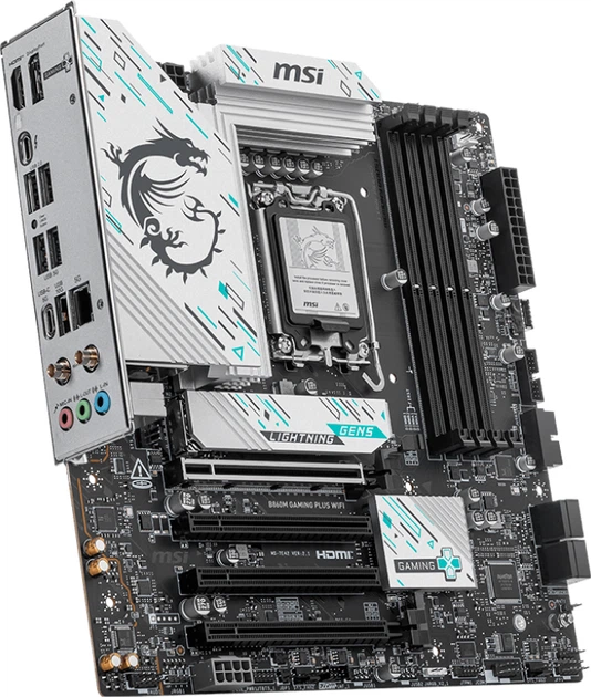 Płyta główna MSI B860M Gaming Plus Wi-Fi (s1851, Intel B860, PCI-Ex16) - obraz 3