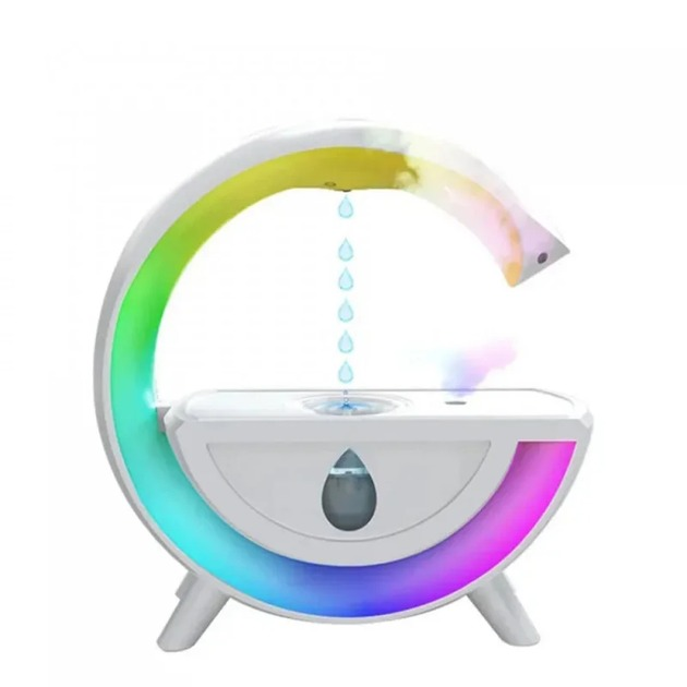 Увлажнитель воздуха G TOOK8 с антигравитационным капельным эффектом и RGB подсветкой, белый (TOOK8) - изображение 1