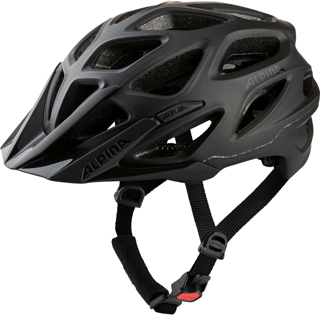 Kask rowerowy Alpina Mythos 3.0 L.E. 52-57 cm Black Matt (4003692239525) - obraz 1