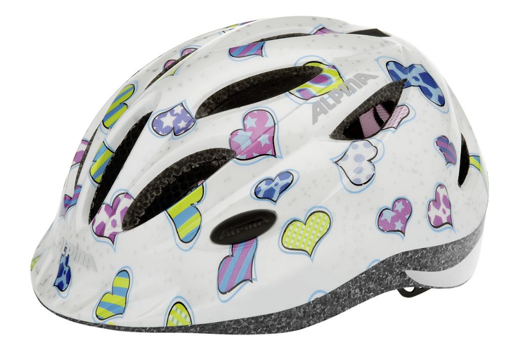 Kask rowerowy Alpina Gamma 2.0 51-56 cm Hearts (4003692222145) - obraz 1