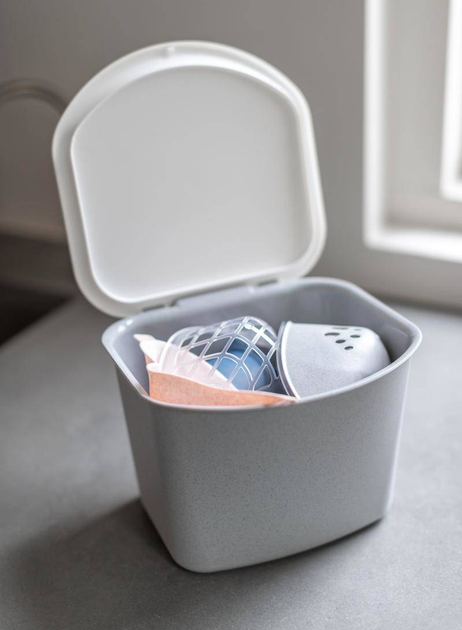 Контейнер для органічних відходів Koziol Bibo organic grey 3 л (4002942447819) - зображення 3