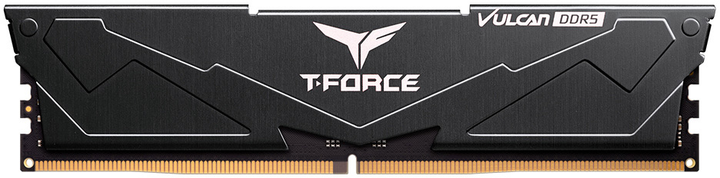 Оперативна пам'ять Team Group DDR5-5200 32768MB PC5-41600 T-Force Vulcan Black (FLBD532G5200HC40C01) - зображення 1