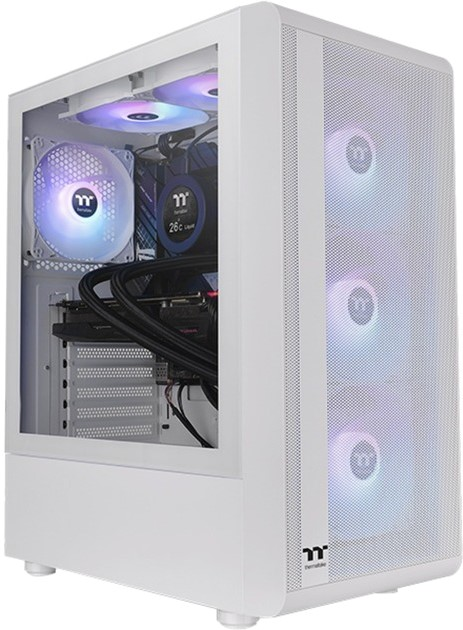 Obudowa Thermaltake S200 TG ARGB White (CA-1X2-00M6WN-00) - obraz 1