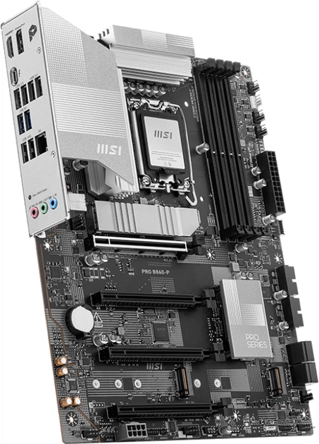 Материнська плата MSI PRO B860-P (s1851, Intel B860, PCI-Ex16) - зображення 3