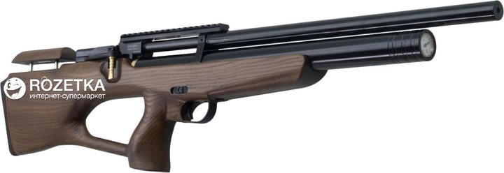 Пневматична гвинтівка Zbroia PCP Козак 450/220 4.5 мм Коричнева (25586) - зображення 1