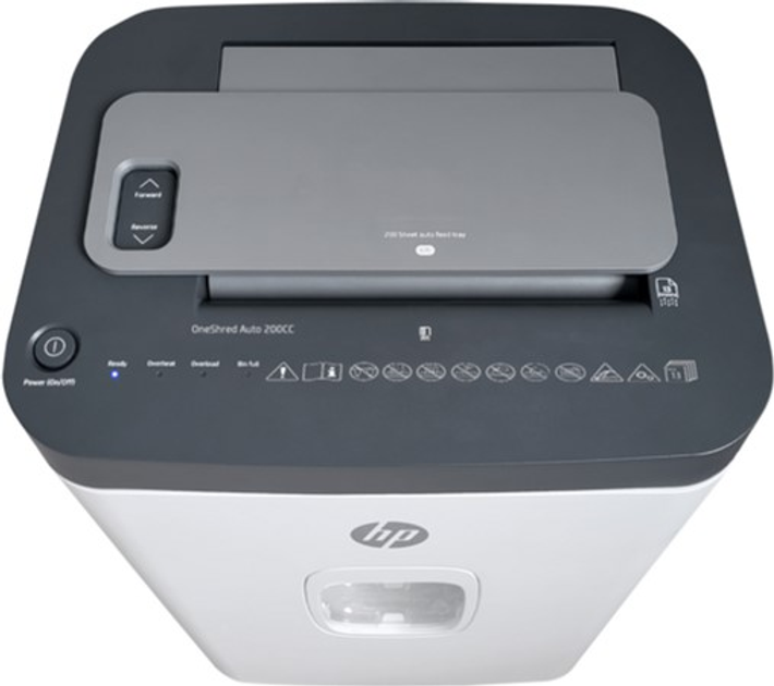 Шредер HP OneShred Auto 200CC Grey-White (4030152028191) - зображення 4