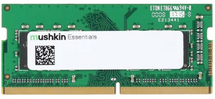 Pamięć RAM Mushkin SO-DIMM DDR4-2933 8192MB PC4-23400 Essentials (MES4S293MF8G) - obraz 1