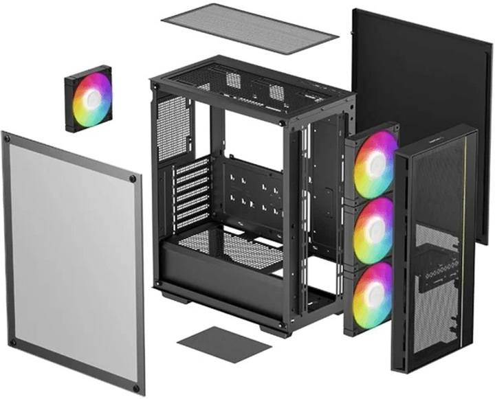 Obudowa DeepCool Matrexx 55 V4 C Black (R-MATREXX55-BCADA4-G-4) - obraz 10