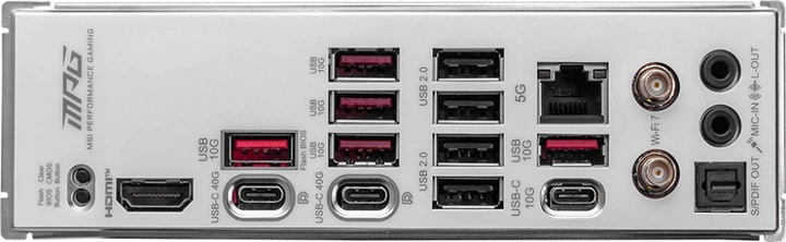 Материнская плата MSI MPG X870E Edge Ti Wi-Fi (sAM5, AMD X870E