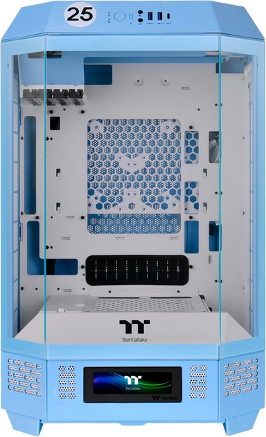 Obudowa Thermaltake The Tower 300 Hydrangea Blue (CA-1Y4-00SFWN-00) - obraz 1