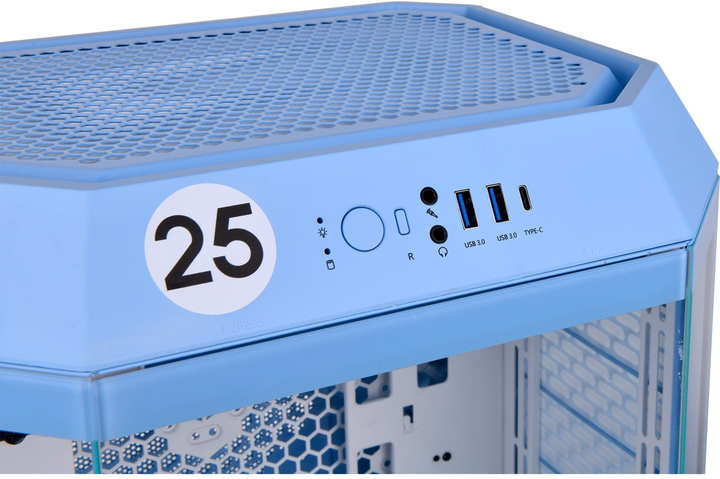 Корпус Thermaltake The Tower 300 Hydrangea Blue (CA-1Y4-00SFWN-00) - зображення 12