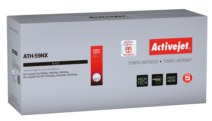 Toner Activejet Supreme do HP 59X CF259X z chipem Black (ATH-59NX) - obraz 1