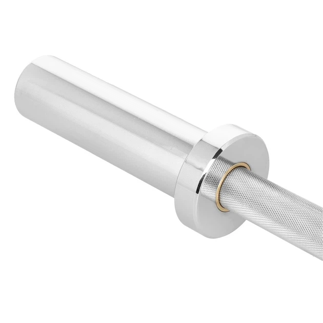 Гриф короткий із затискачами HMS 5 кг 50 см GOP050 (5907695558203) - зображення 8