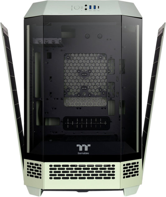 Корпус Thermaltake The Tower 300 Matcha Green (CA-1Y4-00SEWN-00) - зображення 5